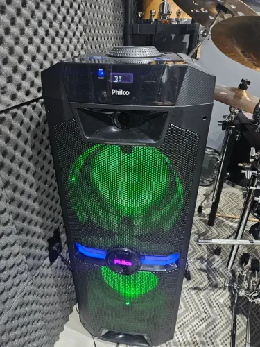 Caixa de Som Bluetooth Philco PCX18000 - Ótimo Estado!
