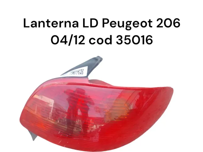 Lanterna LD Peugeot 206