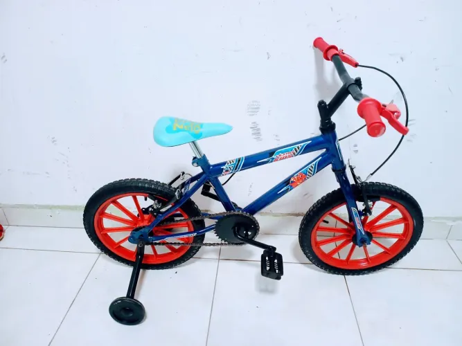 BICICLETA INFANTIL ARO 16 ( 3 A 7 ) ANOS