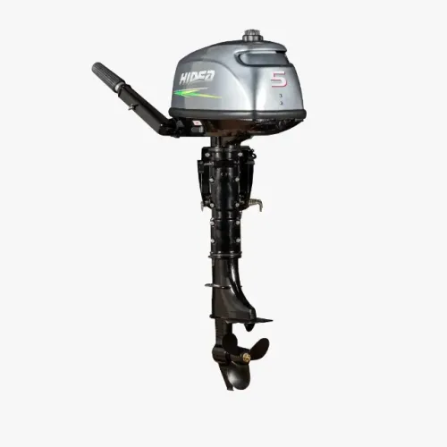 Motor Hidea 5HP Manual Manche Rabeta 15" - Motor de Popa Novo