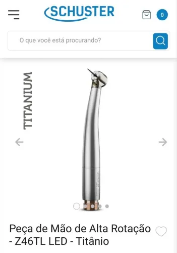 Caneta alta rotação