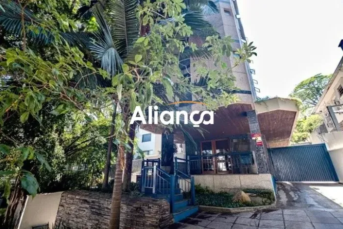 Apartamento para locação semi mobiliado com 1 dormitório, e vaga carro no bairro Moinhos d