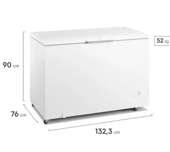 NOVA - Freezer Horizontal Electrolux 400L SmartBivolt (HI440T) - Bivolt