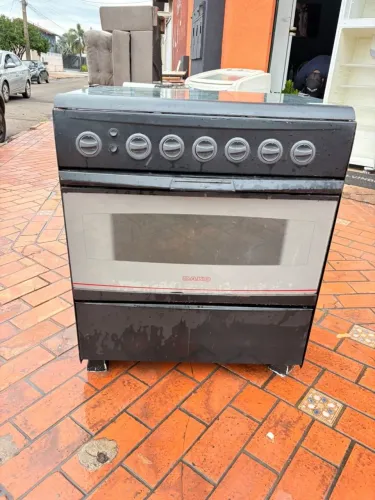 Fogão 6 bocas acendimento manual funcionando todas as bocas e forno ((ENTREGO GRATIS))