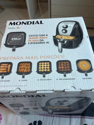 Air Fryer Mondial Family 4L - Nova na Caixa