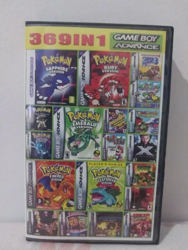Jogo Game Boy Advanced 369 em 1