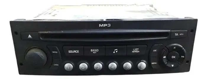 Rádio Citroen C4 Peugeot 307 1.6 2007 A 2012  *