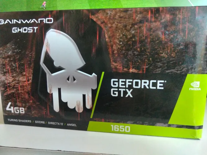 Placa de Vídeo Geforce GTX 1650