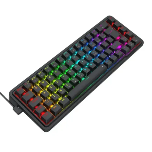 Teclado Mecânico Gamer Redragon Nova RGB Switch Dragon-Preto