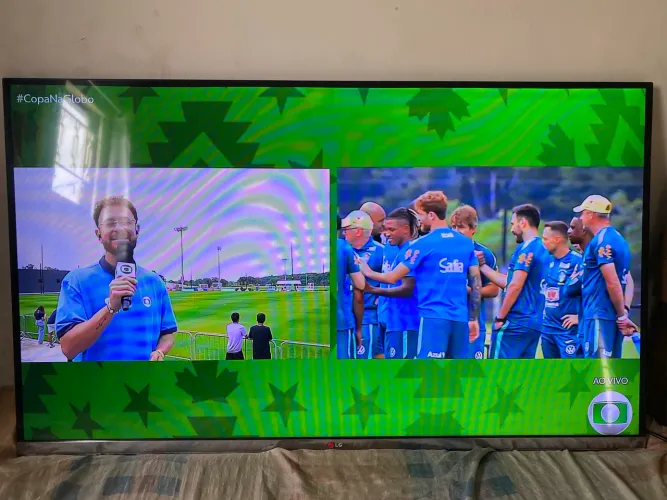 Televisão LG 55 polegadas não é smart! 