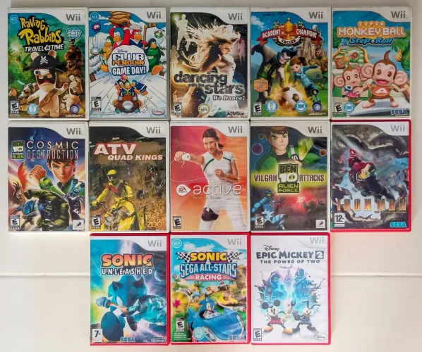 Jogos Nintendo Wii original 