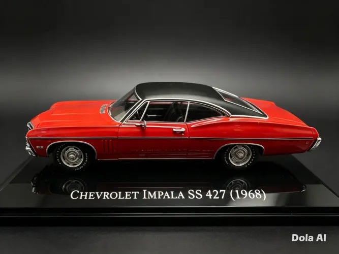 Miniatura Chevrolet Impala Ss 427. 1968
