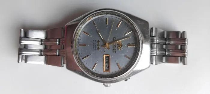 Relógio Orient automático funcionando perfeitamente