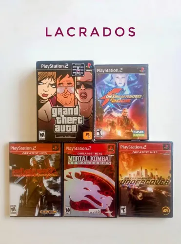 Jogos ps2 original LACRADO - Preços Variados - FAÇO OLX PAY !