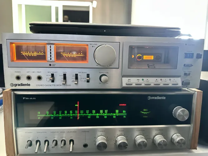 Tape deck Gradiente CD-5500