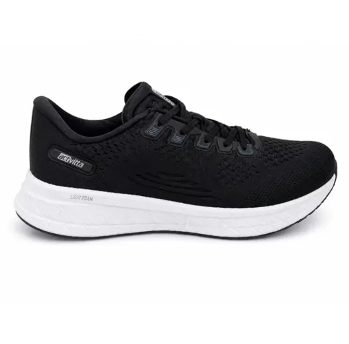 Tênis Masculino Actvitta Esportivo Caminhada Leve Preto