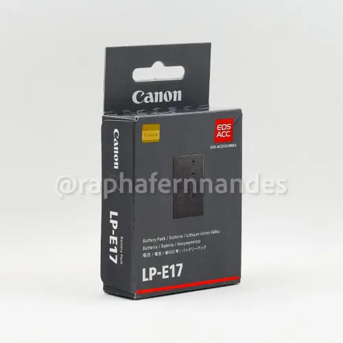 Bateria Canon LPE17 (novo/lacrado)