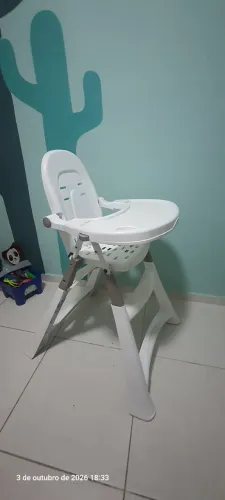 Cadeira de alimentação Galzerano branca