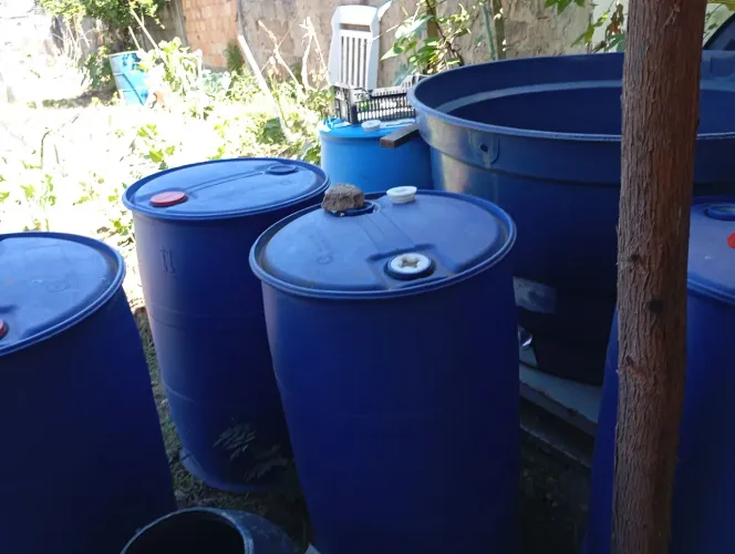 Bombonas de plastico resistência 200 litros