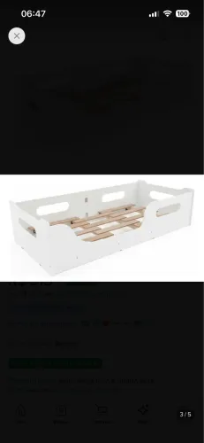 Cama infantil montessoriana NOVA