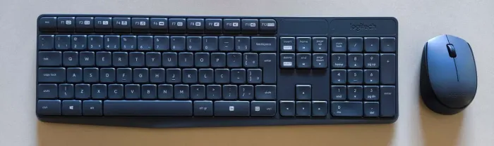 Kit Teclado e Mouse sem fio Logitech MK235