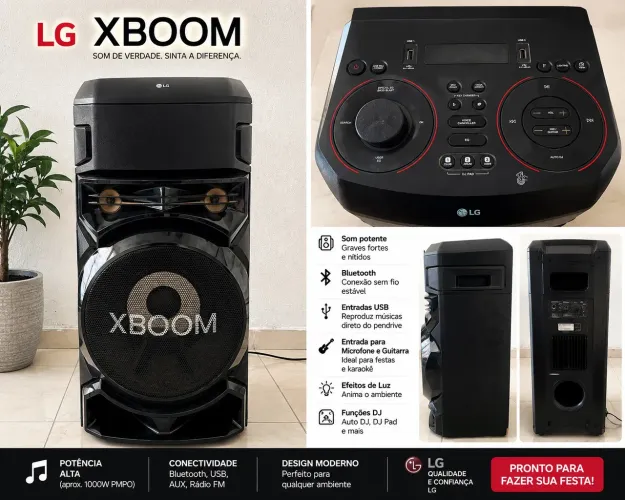 CAIXA DE SOM LG XBOOM