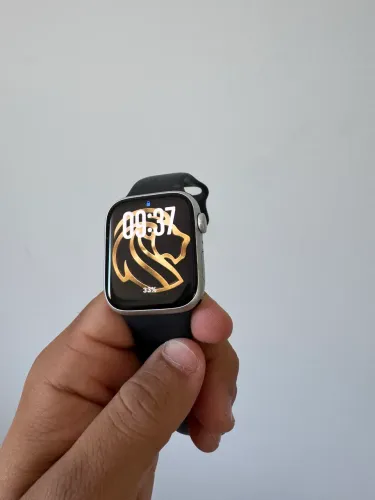 Apple Watch Series 9 45mm GPS Preto + 3 Capas + Carregador e Fonte
