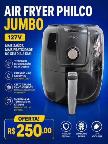 Air fryer Philco jumbo