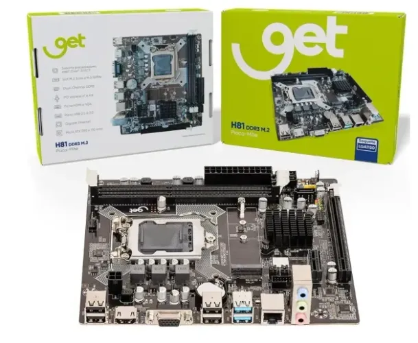 Placa Mãe H81 1150 Get