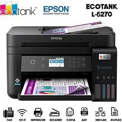 Impressora Epson L6270 EcoTank Multifuncional com Wireless e Duplex