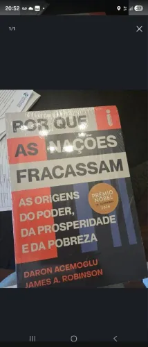 Livro Por que as nações fracassam