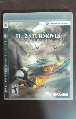 IL 2 Sturmovik PS3 , jogo de aviação. Com dezenas de aviões e missões.