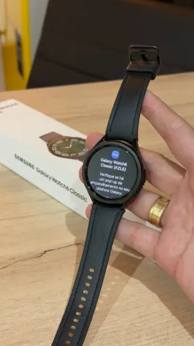 Samsung Galaxy Watch6 Classic 47mm LTE - Com nota fiscal e garantia! Loja física! Até 18x