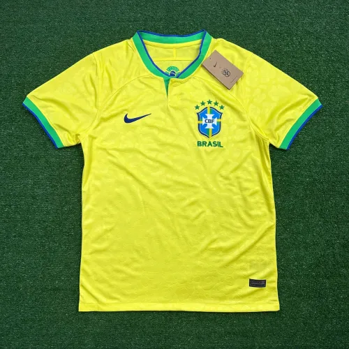 Camisa Brasil Copa do Mundo 2022 amarela - tam. P M G GG (nova na etiqueta)