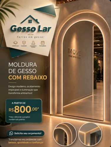 Tudo em gesso