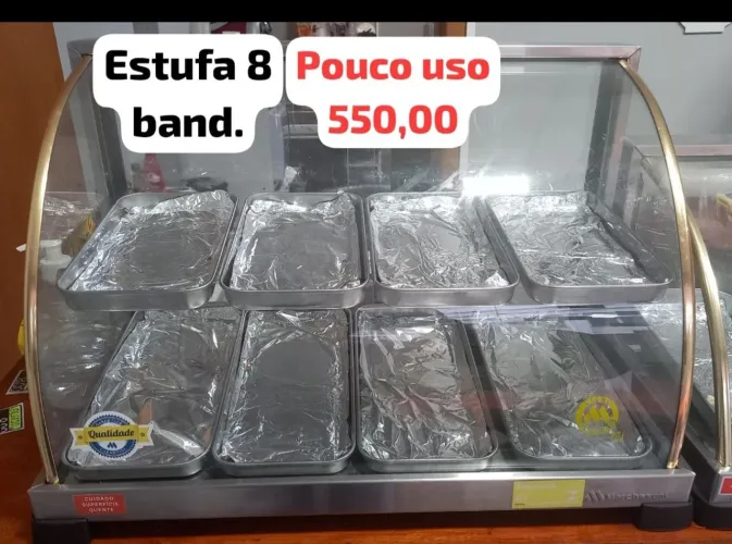 Estufa de 08 bandejas semi nova