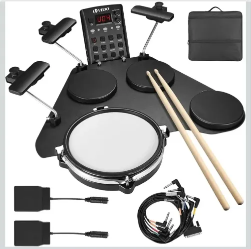 VEDO Electronic Drum Kit, um kit de bateria eletrônica