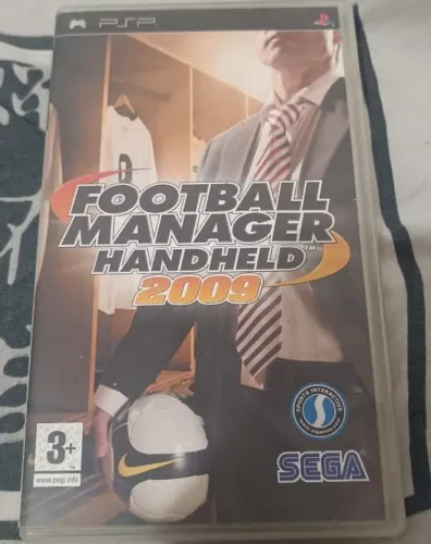 Football Manager Handheld 2009 PSP - Completo / Original - Sega - CIB