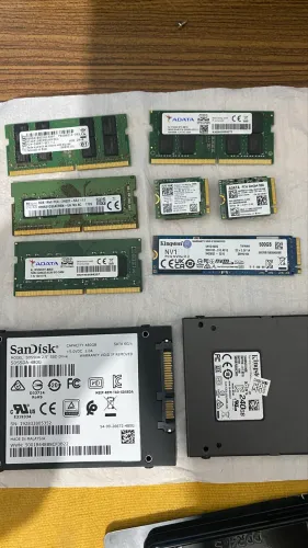 Vendo ssd sata nvme e memórias