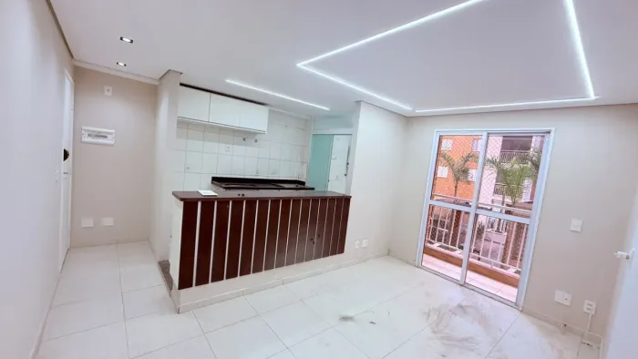 Apartamento para locação em Guarulhos Parque Residence 58mts Jardim flor da Montanha 2dorm