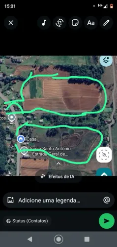 ? Terra Produtiva no Interior - Ideal pra Investimento ou Moradia.