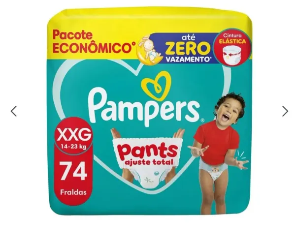 Fralda Pampers pants xxg