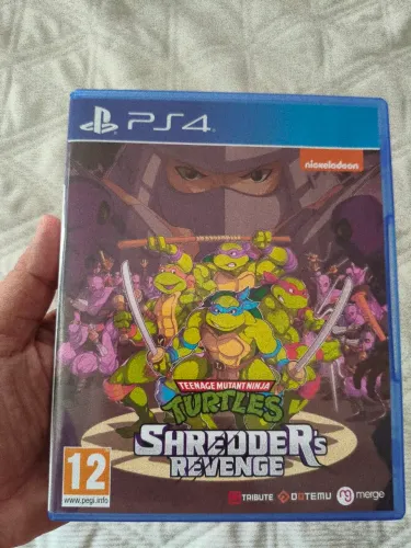 Jogo Ps4 Tartarugas Ninja - Teenege Mutante Ninja Sheredders Revenge