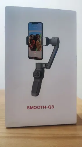 Guimbal - Zhiyun Smooth-Q3 Original - Estado de Novo | Pouquíssimo Uso
