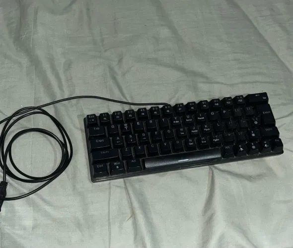 Teclado mecânico - switch azul 