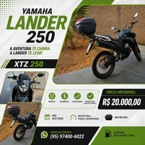 Lander preta com baú