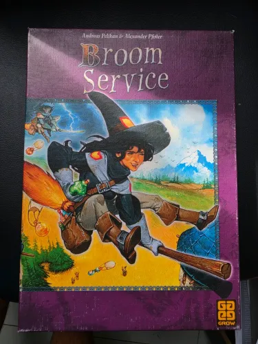 Jogo de Tabuleiro - Broom Service