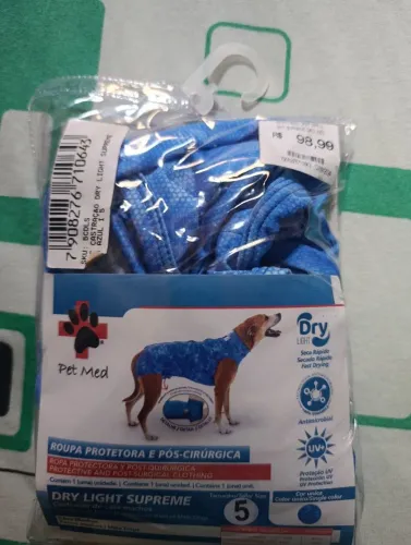 Roupa cirúrgica pet