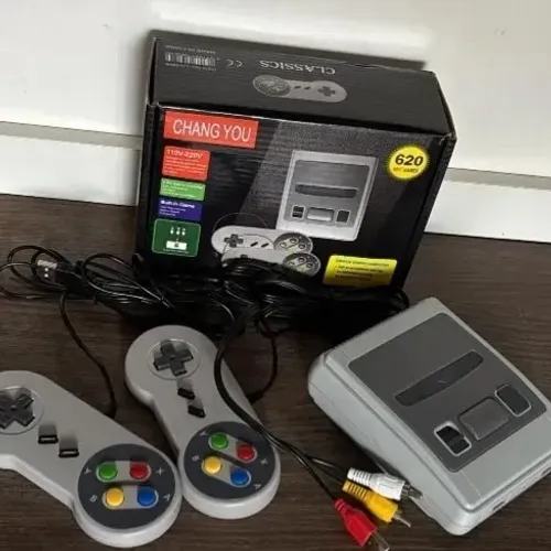 VIDEO GAME NINTENDO CONSOLE 620 JOGOS 2 CONTROLES