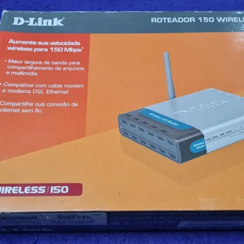 Roteador D-Link Wireless 150 ROUTER DI-524